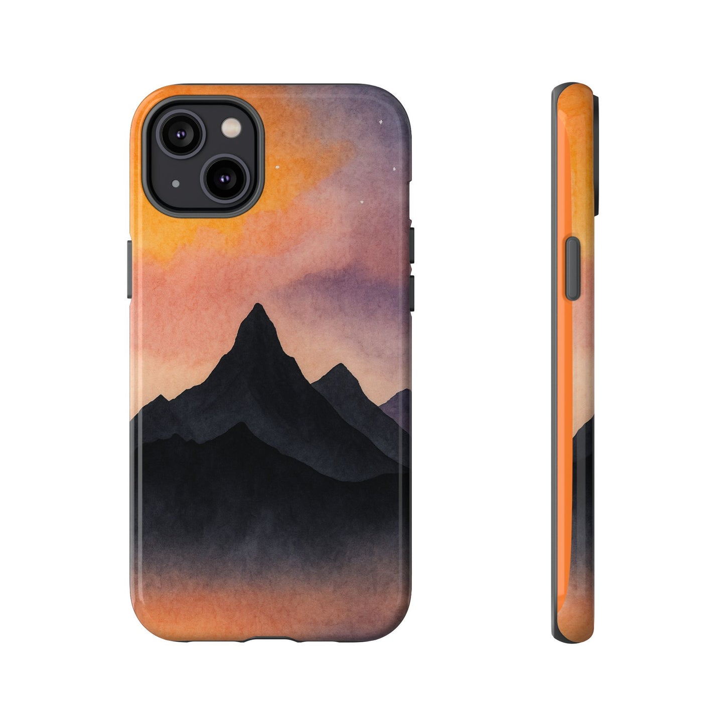 Mountain Sunset Phone Case, Nature Lover's Gift, Adventure Phone Cover, Unique Cellphone Accessories, Outdoor Enthusiast Decor