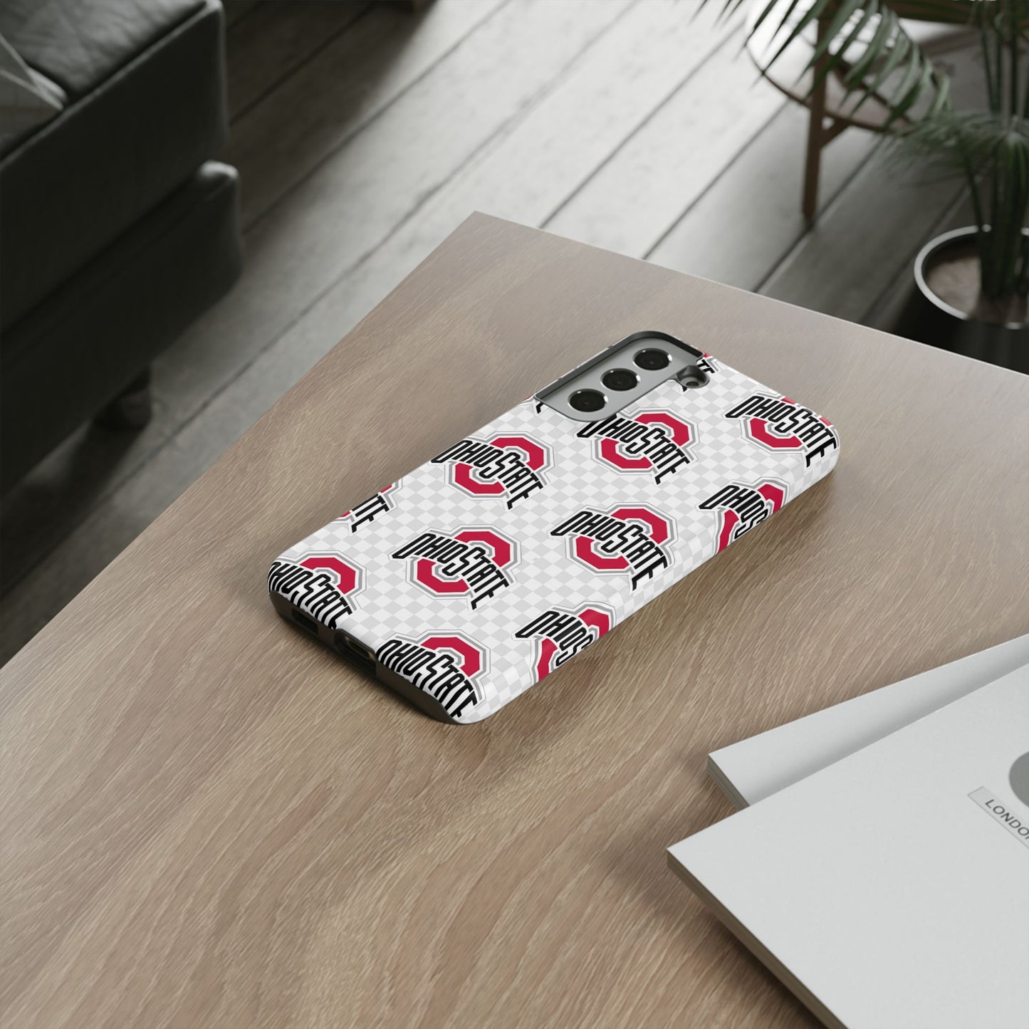 Ohio State Tough Phone Case - Stylish, Durable Protection for Buckeye Fans, Sports Lover's Gift, College Student Essentials
