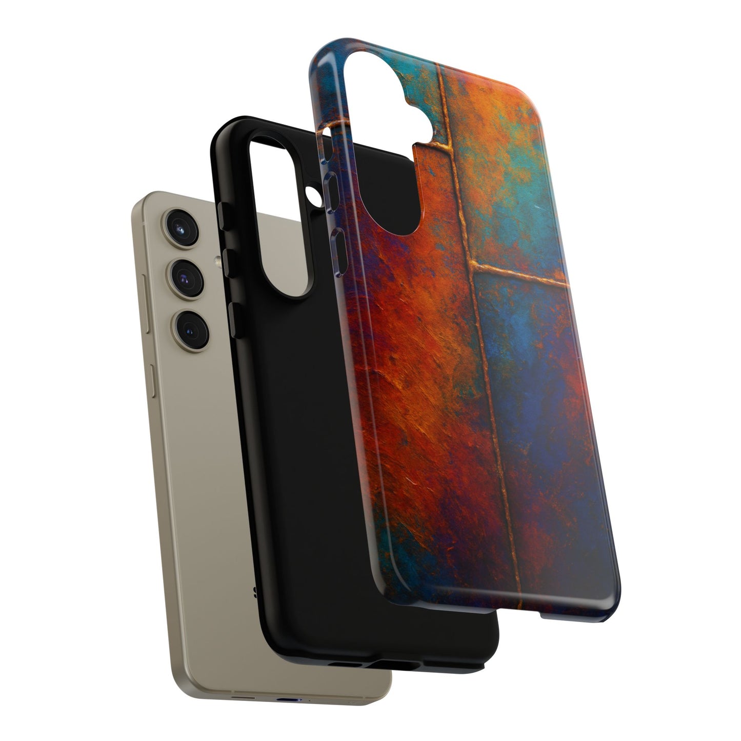 Colorful Artistic Phone Case, Tough Cases, Vibrant Phone Cover, Protective Case, Unique Gift for Art Lovers, Birthday Gift