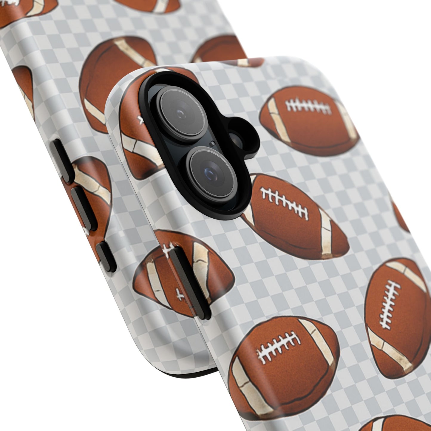 Football Phone Case, Tough Cases for Sports Fans, Unique Gift for Football Lovers, Protective Decor, Athletic Accessories