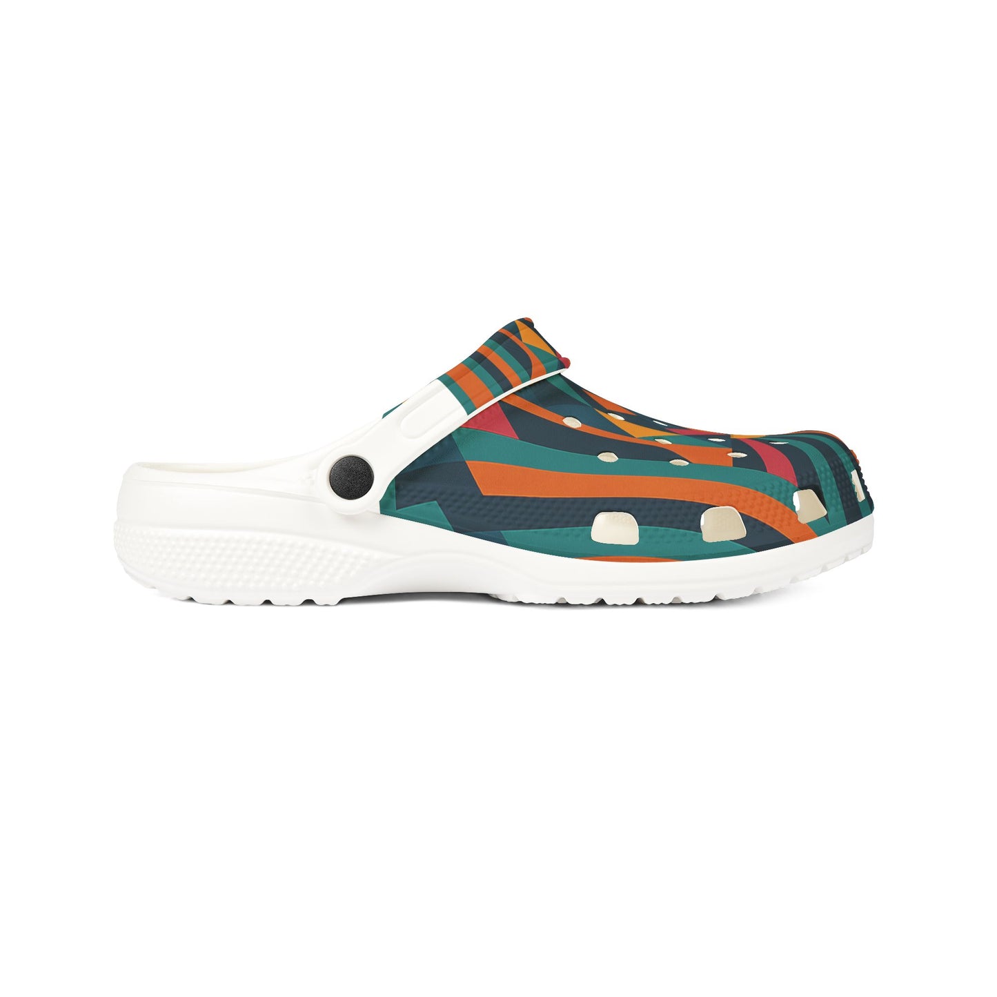 Vibrant AOP EVA Foam Clogs for Trendy Comfort | Unique Slip-On Shoes, Summer Fun, Festival Footwear, Casual Wear, Gift Ideas