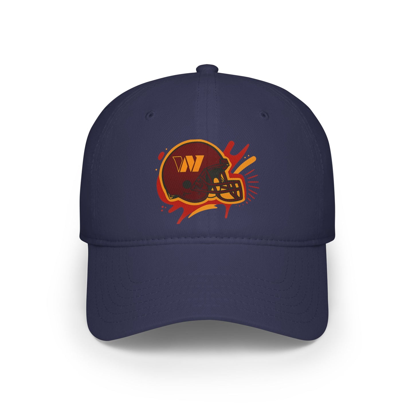 Vibrant Football Cap, Sports Hat for Game Day, Casual Wear, Team Spirit Merchandise, Perfect Gift for Fans