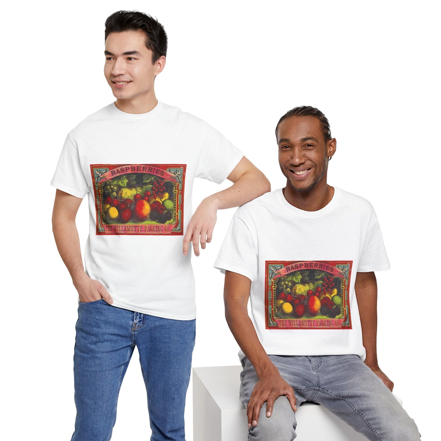 Vintage Fruit Graphic Tee, Unisex Cotton Shirt, Casual Wear, Fruit Lover Gift, Art T-Shirt, Summer Style