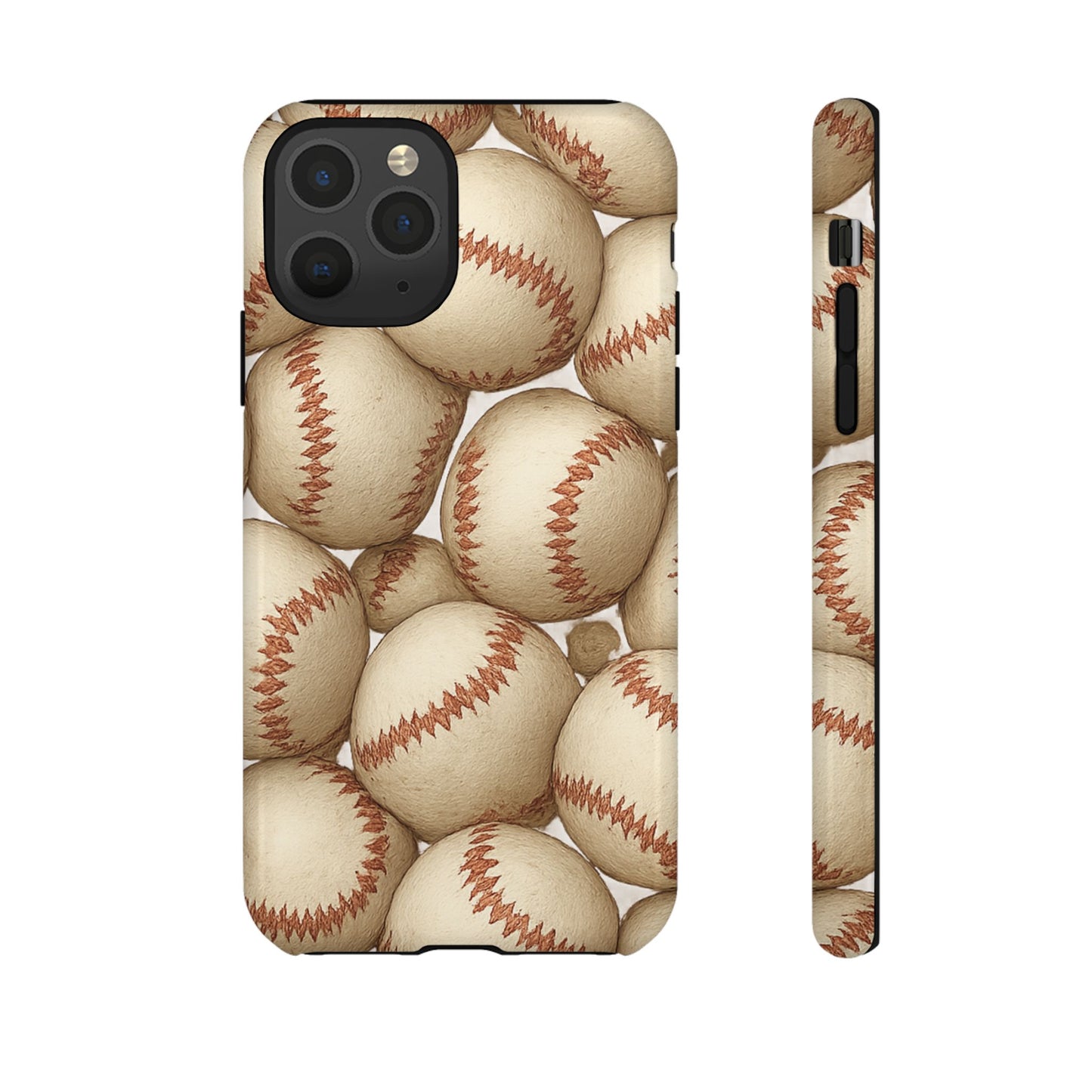 Baseball Phone Case, Tough Cases for Sports Fans, Custom iPhone Cover, Unique Gift for Baseball Lovers, Durable Protection