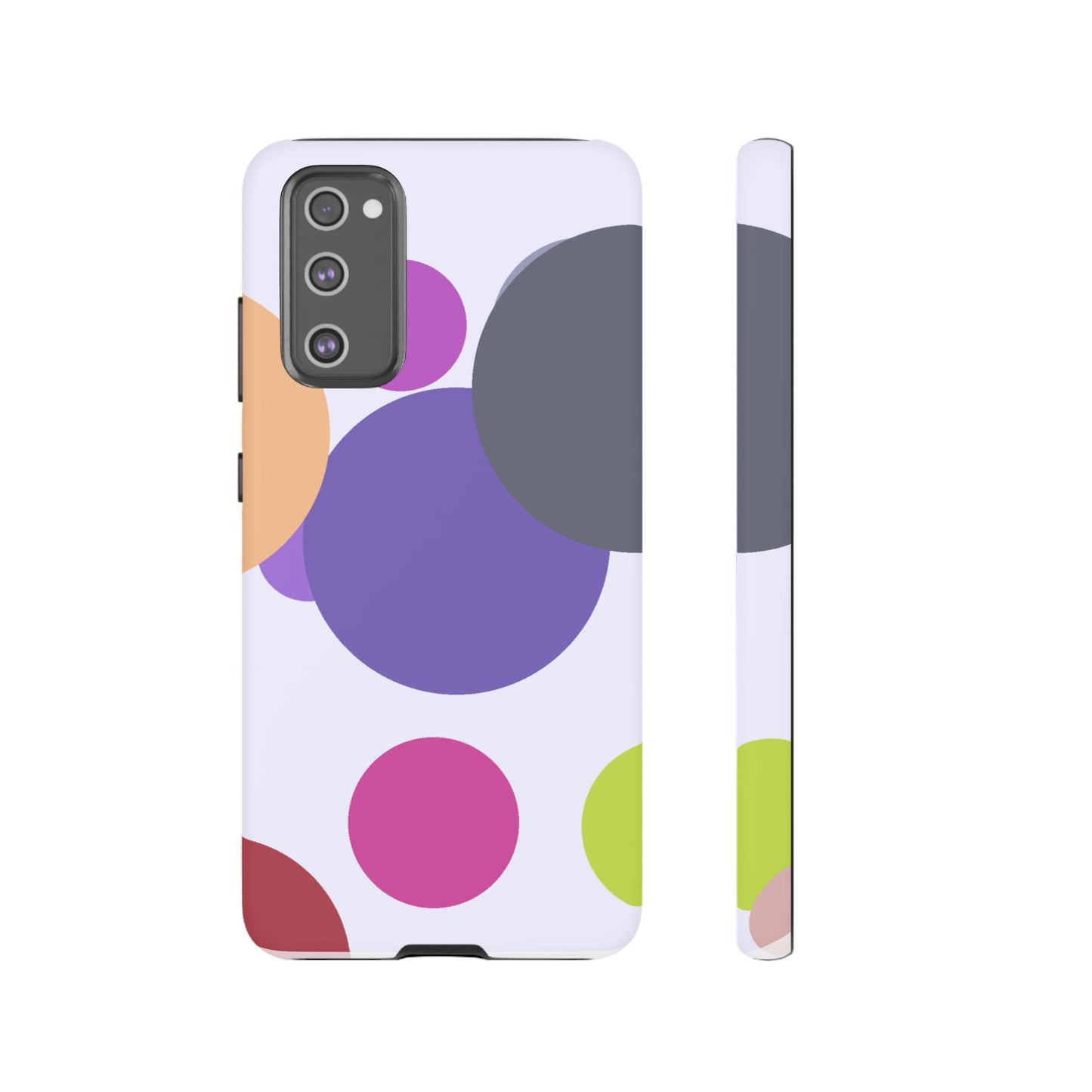 Colorful Geometric Phone Case, Bold Protective Cover for iPhone, Unique Gift for Trendy Teens, Fun Customizable Cases, Modern Design