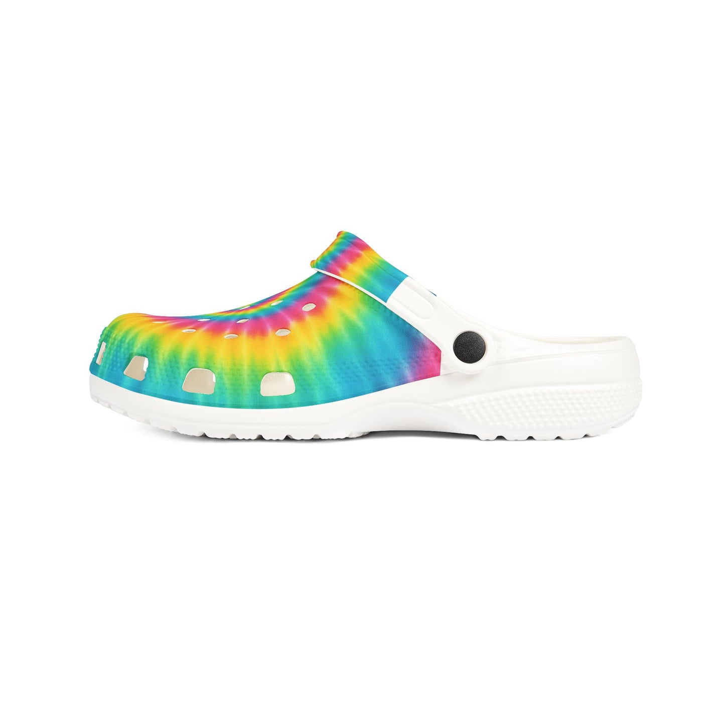 Tie-Dye EVA Foam Clogs - Fun, Stylish, Comfortable Casual Footwear for Summer Adventures, Festivals, Beach, Gardening, Daily Wear