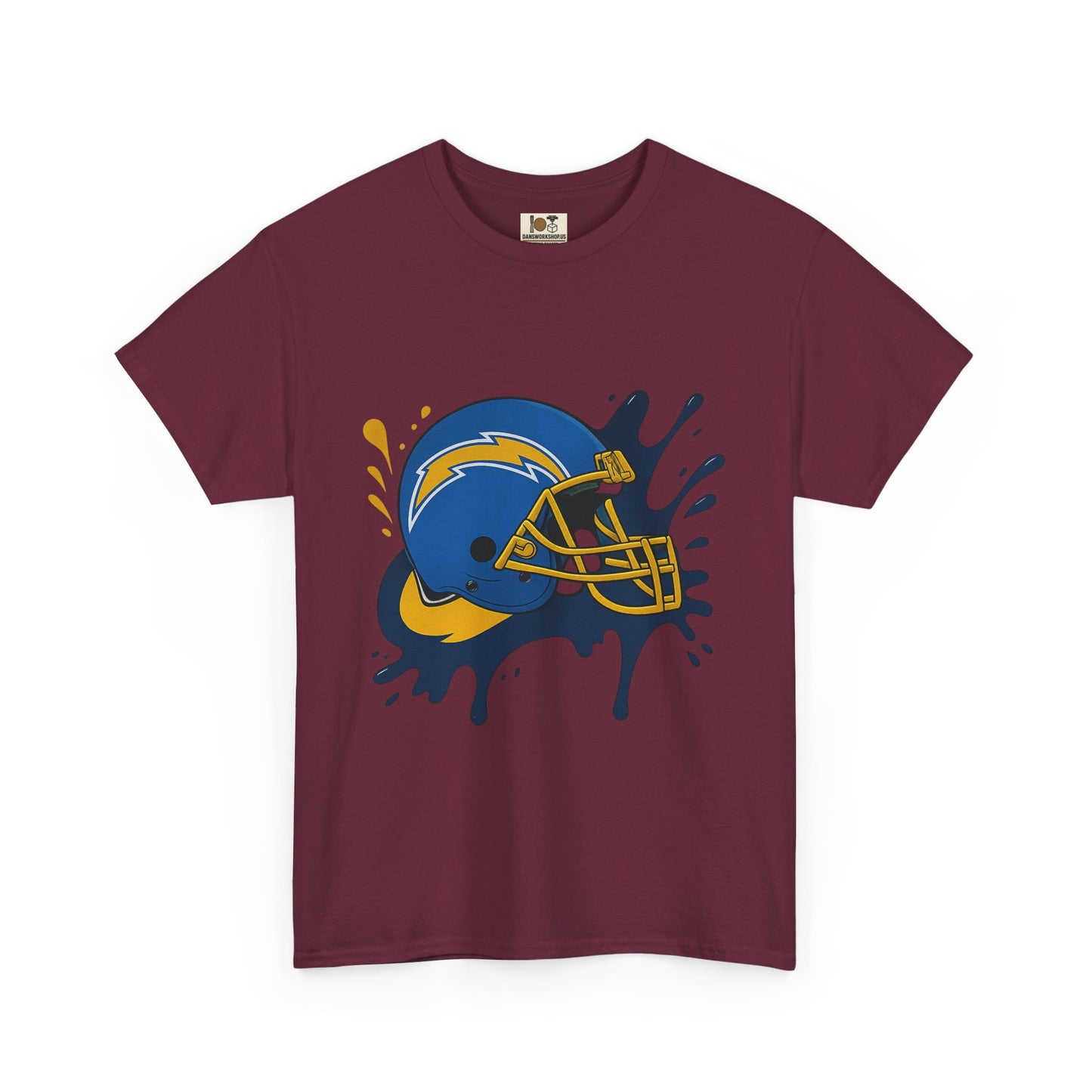 Football Passion Unisex Heavy Cotton Tee | Sports Fan Apparel, Game Day Shirt, Gift for Him/Her, Birthday Present, Team Spirit Wear