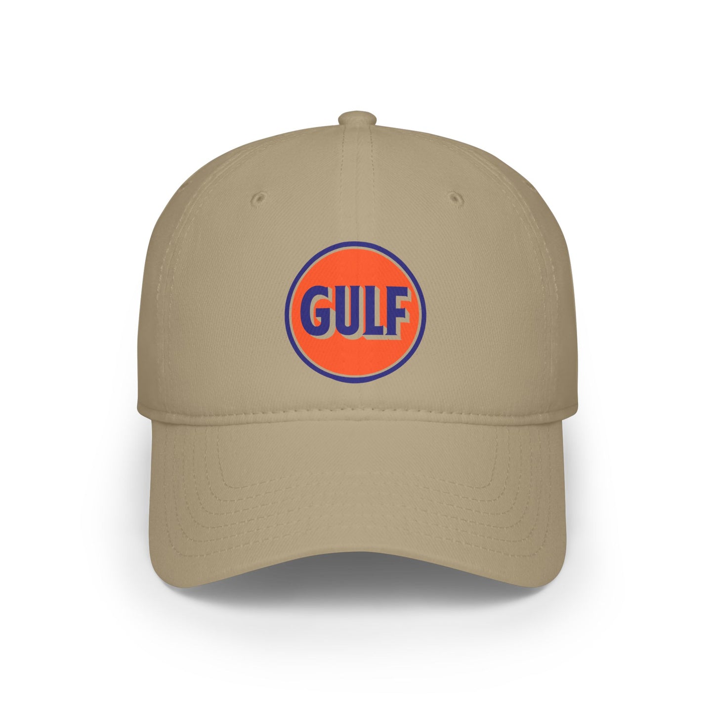 Gulf Low Profile Baseball Cap - Casual Outdoor Style, Perfect Gift for Sports Lovers, Adjustable Summer Hat, Trendy and Comfortable Headwear