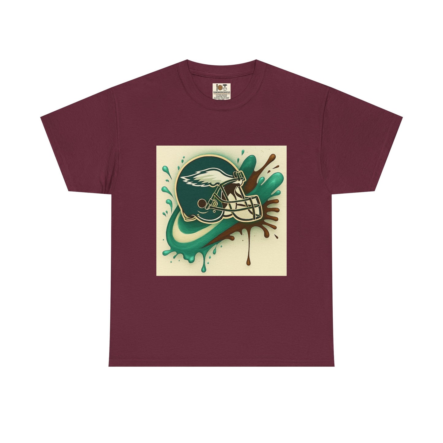 Eagles Fan Unisex Heavy Cotton Tee, Sports Shirt, Team Apparel, Game Day Outfit, Football Merchandise