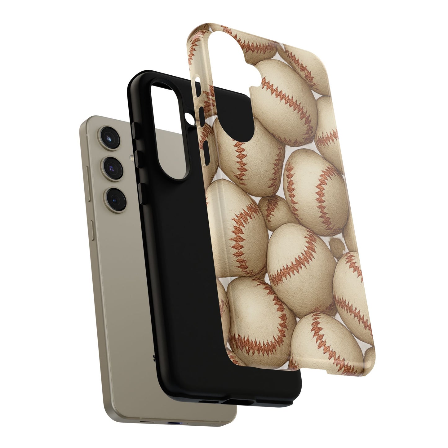 Baseball Phone Case, Tough Cases for Sports Fans, Custom iPhone Cover, Unique Gift for Baseball Lovers, Durable Protection