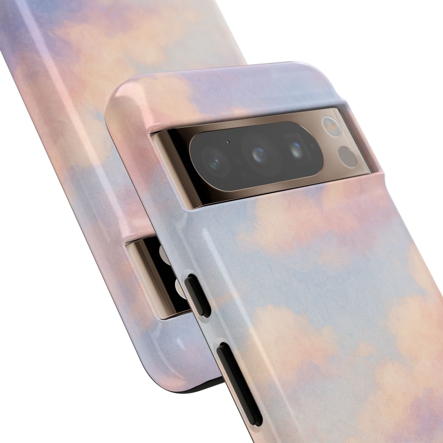 Sky Blue Cloud Phone Case, Tough Phone Cover, Aesthetic Cell Phone Accessory, Gift for Teen, Trendy Tech Protection