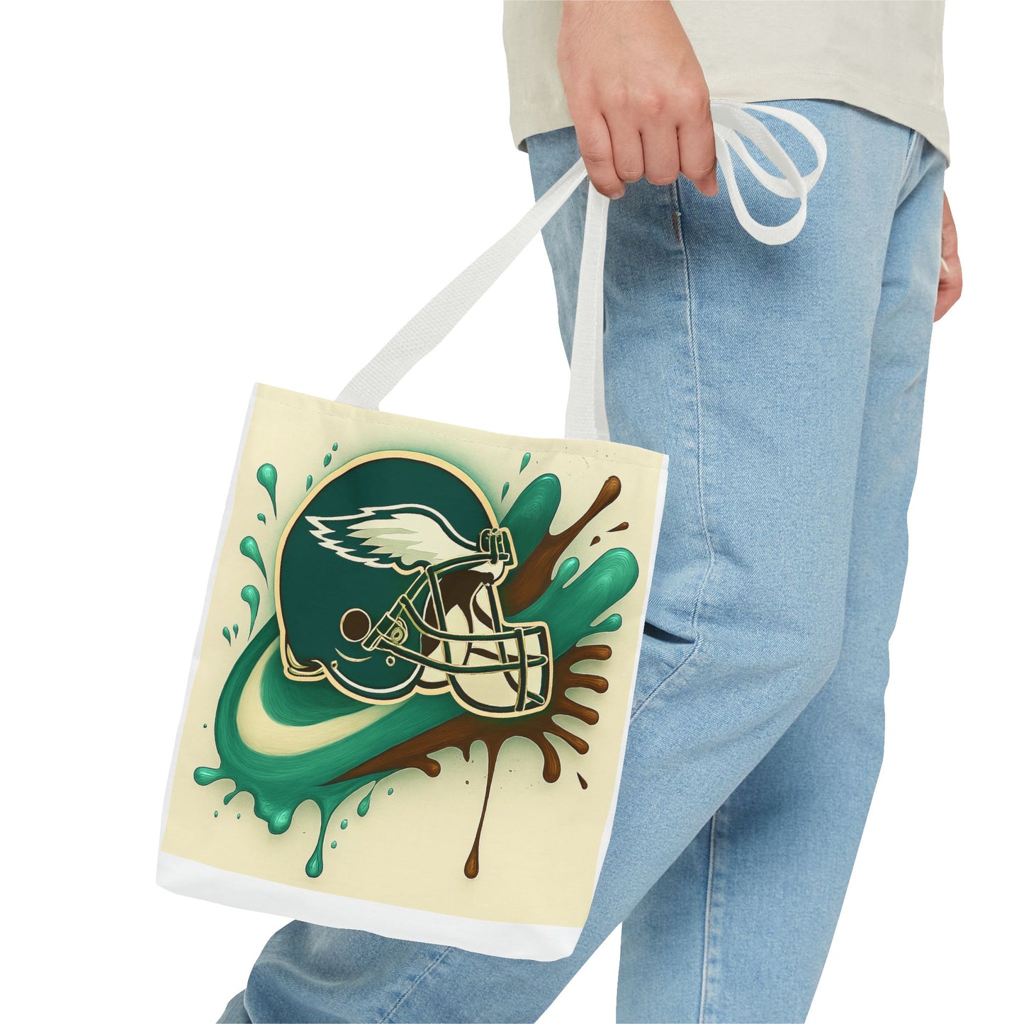 Sports-Themed Tote Bag for Fans | Unique Gift for Game Day, Eco-Friendly Shopping, Beach, Travel, and Everyday Use