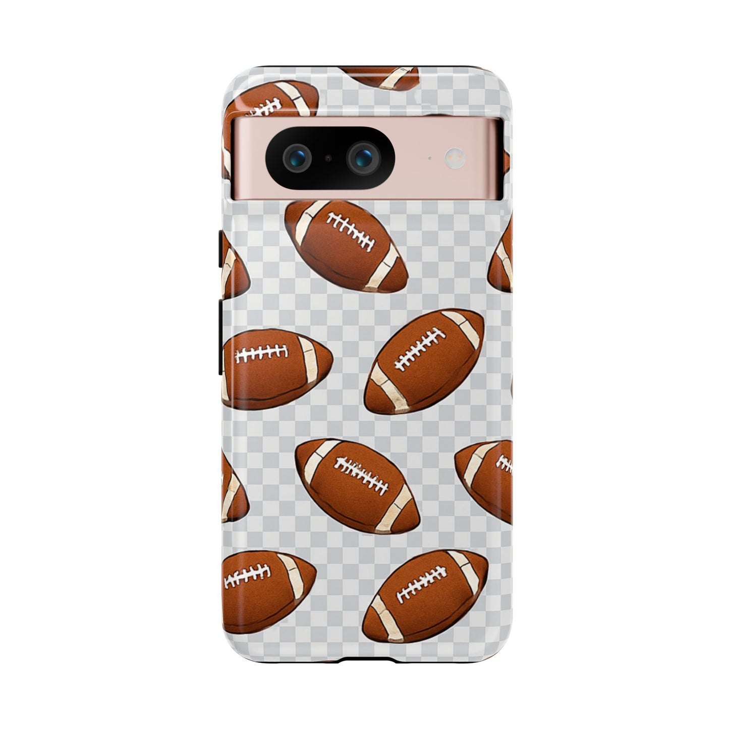 Football Phone Case, Tough Cases for Sports Fans, Unique Gift for Football Lovers, Protective Decor, Athletic Accessories