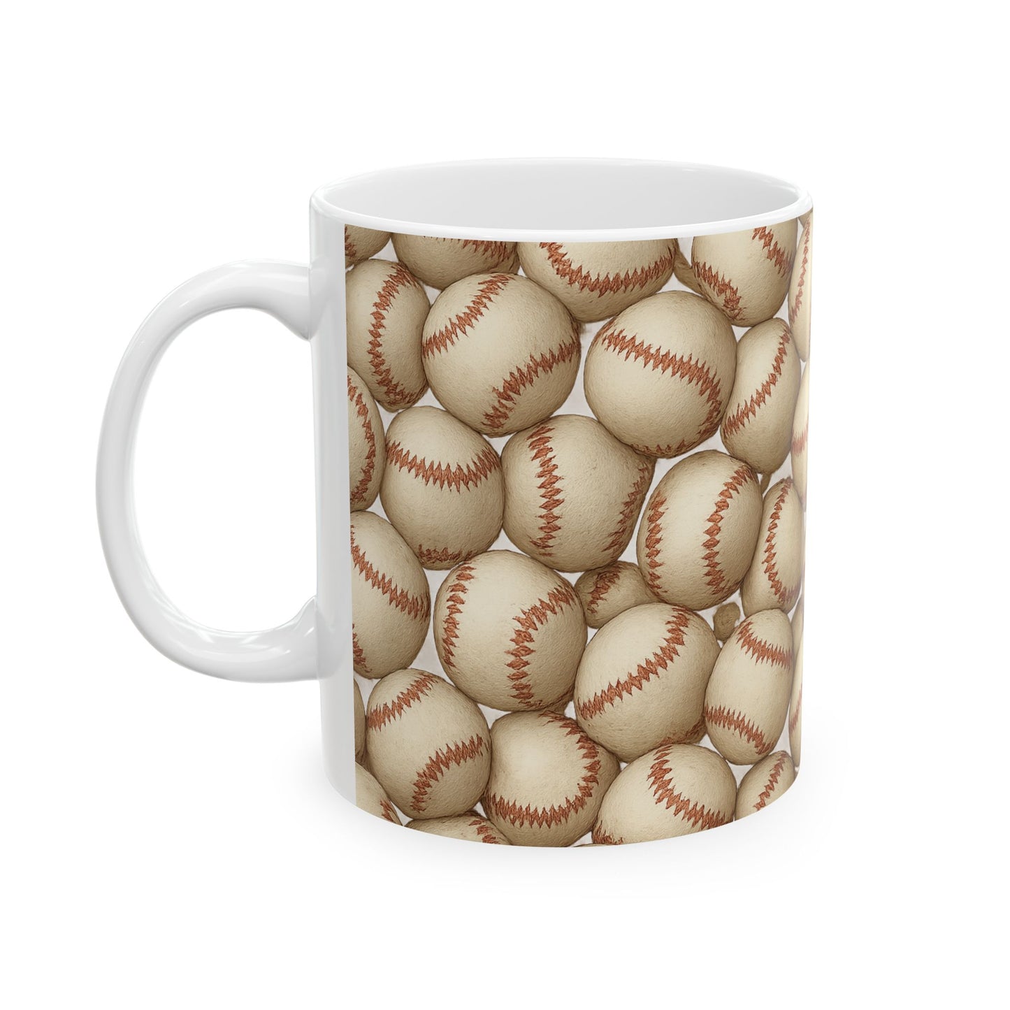 Baseball Lover's Ceramic Mug | Perfect Gift for Sports Fans, Coffee Lovers, Father's Day, Baseball Season, Collectible Mug