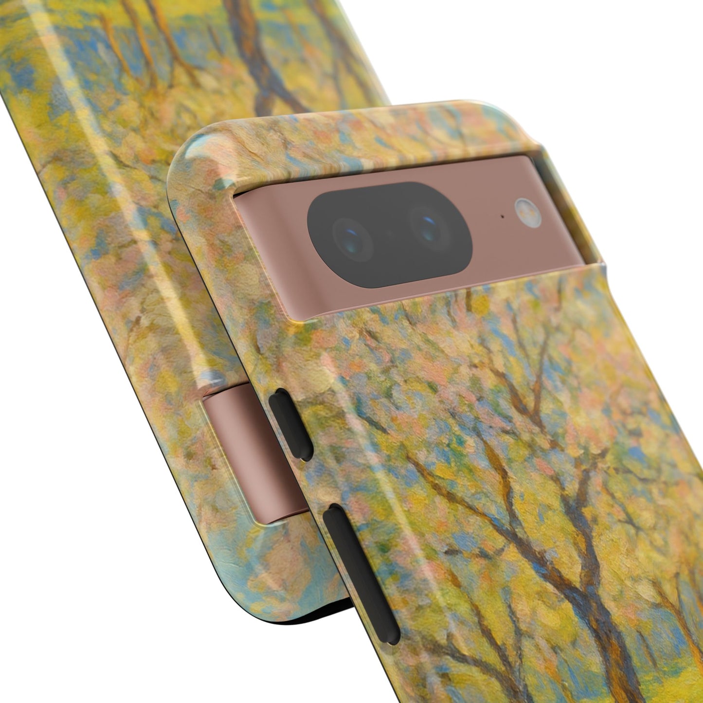 Artistic Phone Case, Tough Phone Case, Flower Tree Case, Spring Decor, Unique Phone Cover, Nature Lover Gift