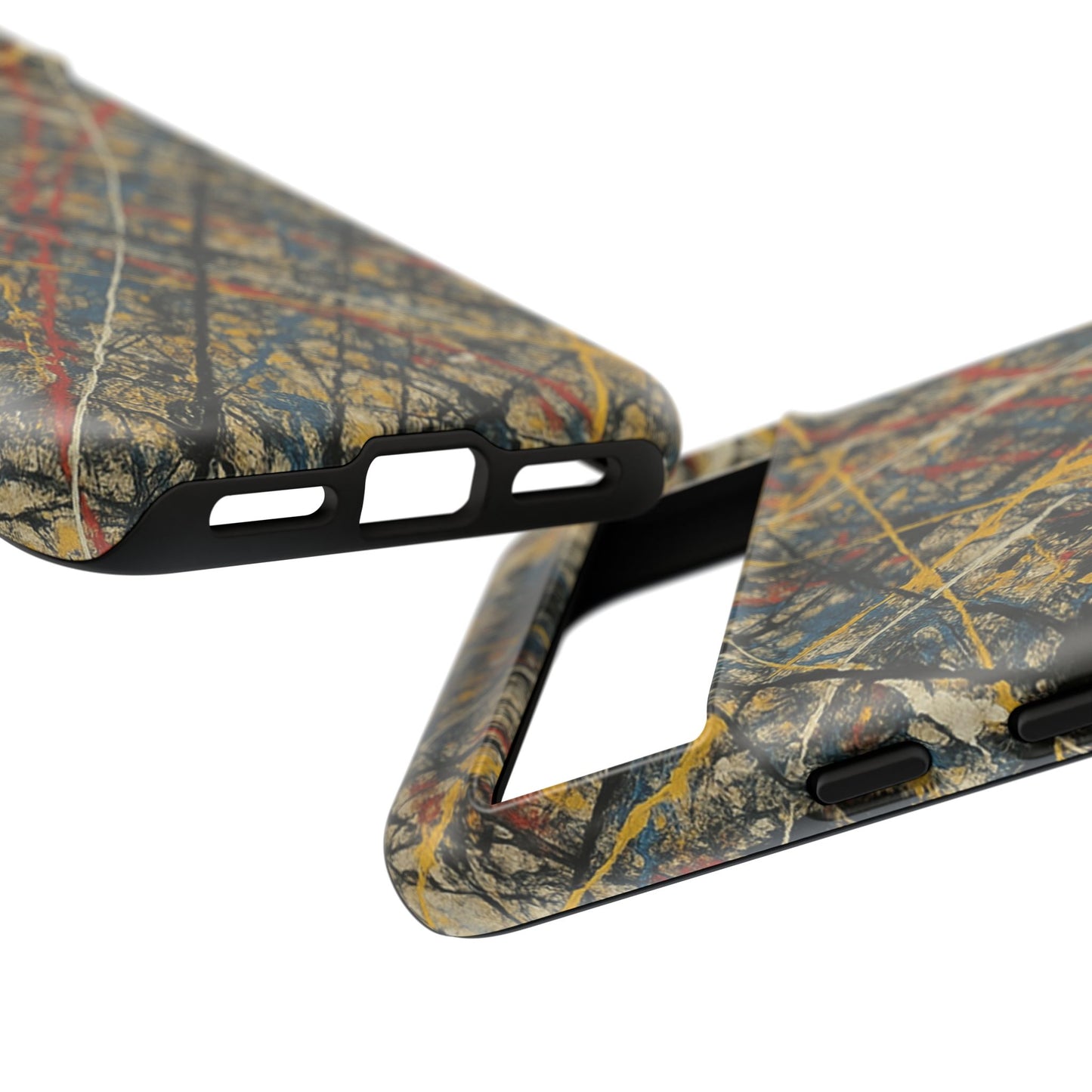 Tough Cases Phone Case - Bold Abstract Design, Stylish Mobile Cover, Unique Gift for Him/Her, Durable Accessory, Trendy Protection