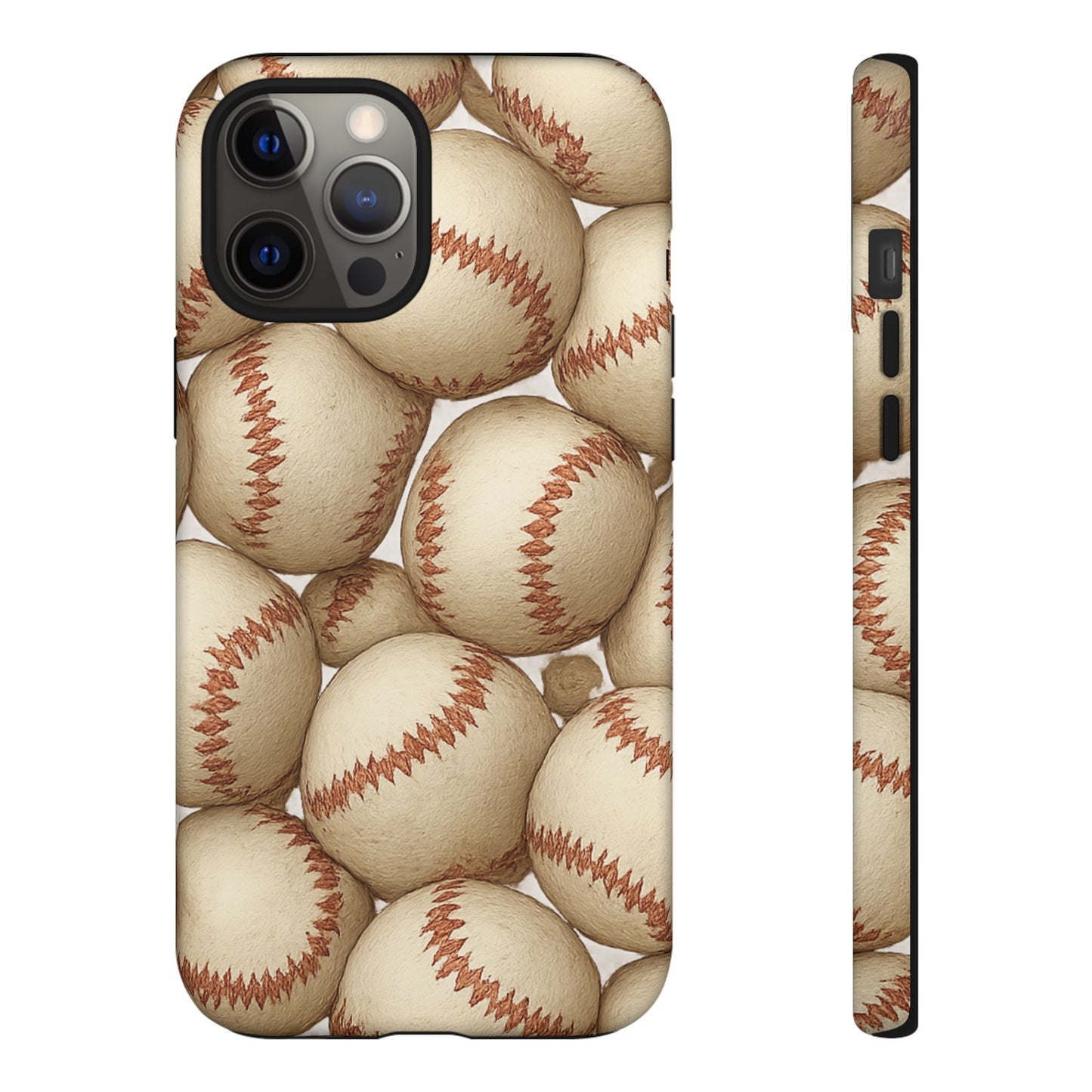 Baseball Phone Case, Tough Cases for Sports Fans, Custom iPhone Cover, Unique Gift for Baseball Lovers, Durable Protection