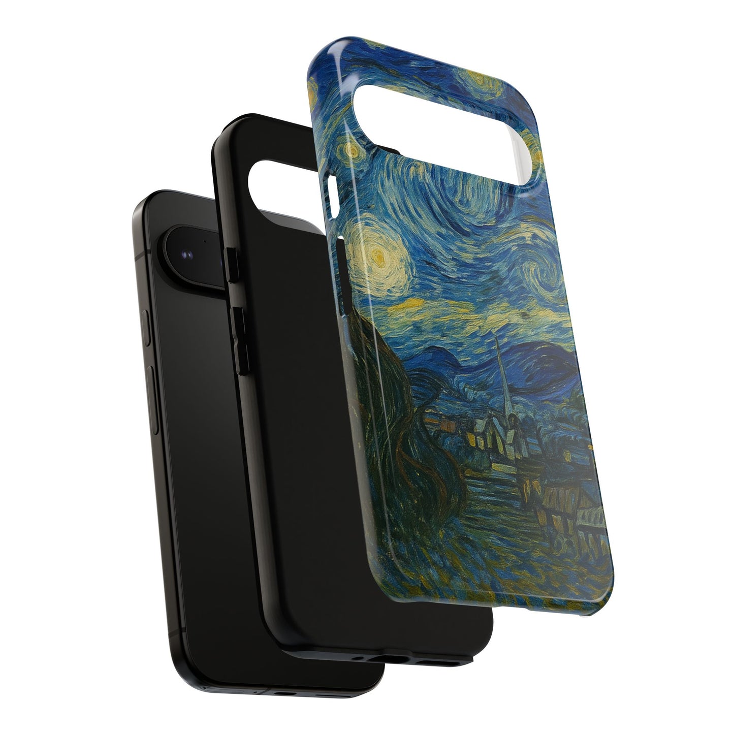 Starry Night Phone Case, Artistic Cell Phone Cover, Gift for Art Lovers, Unique Phone Accessory, Birthday Gift for Him/Her, Tough Cases