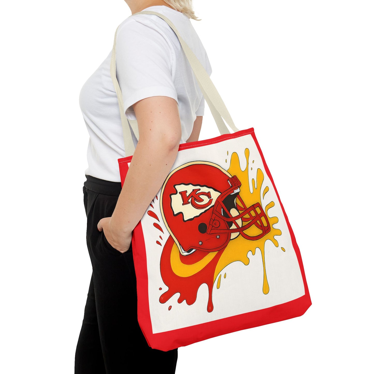 Kansas City Chiefs Tote Bag - Stylish Sports Gear, Football Fan Accessory, Game Day Bag, Personalized Gift, Travel Tote