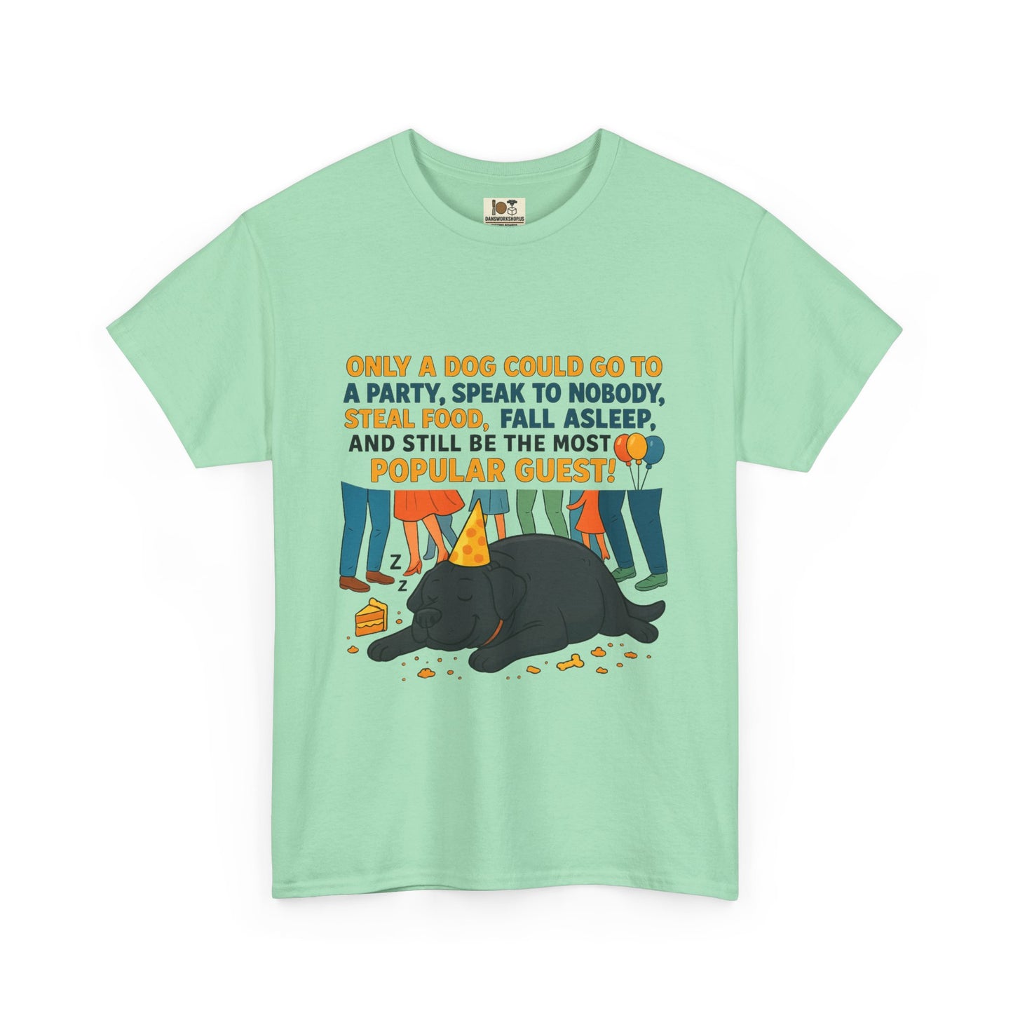 Funny Dog Lover Tee, Party Animal Shirt, Unique Gift for Dog Owners, Casual Wear, Pet Lover Gift, Birthdays, Dog Lovers