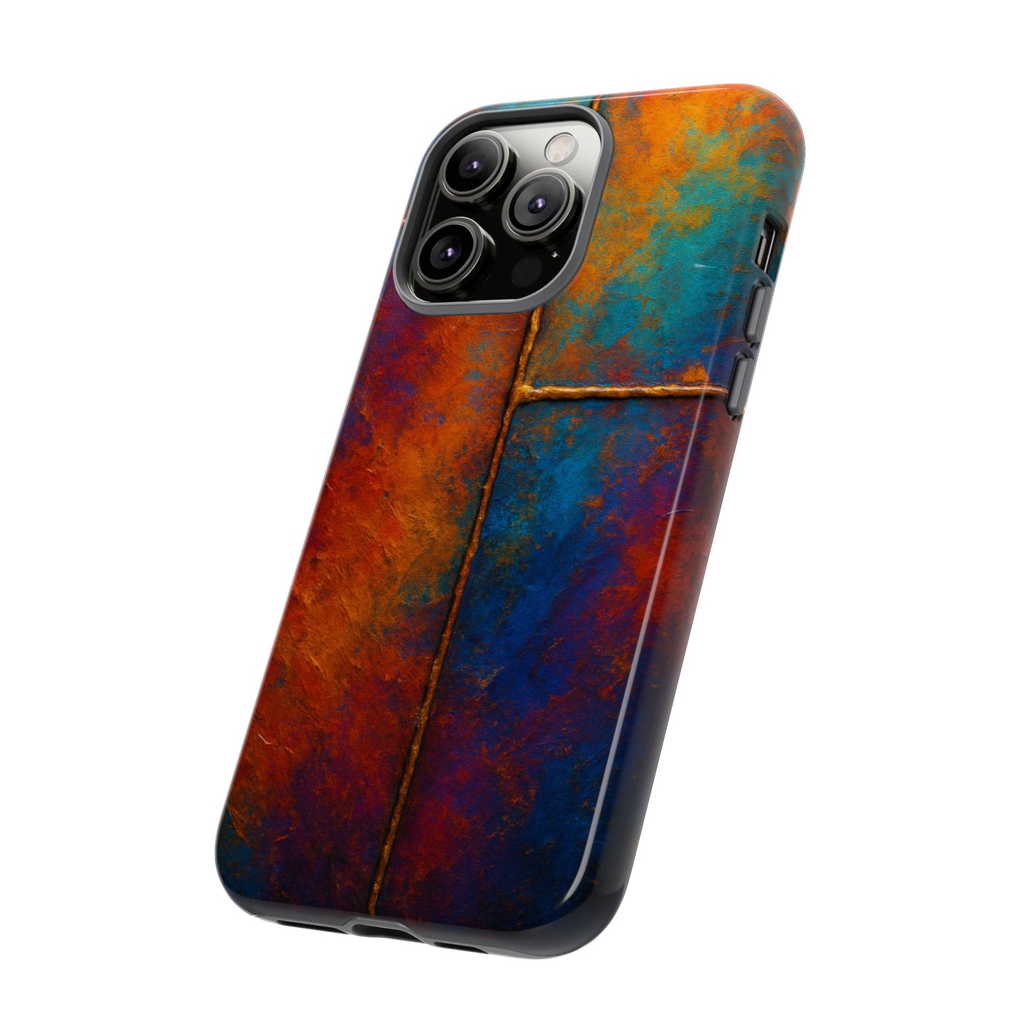 Colorful Artistic Phone Case, Tough Cases, Vibrant Phone Cover, Protective Case, Unique Gift for Art Lovers, Birthday Gift