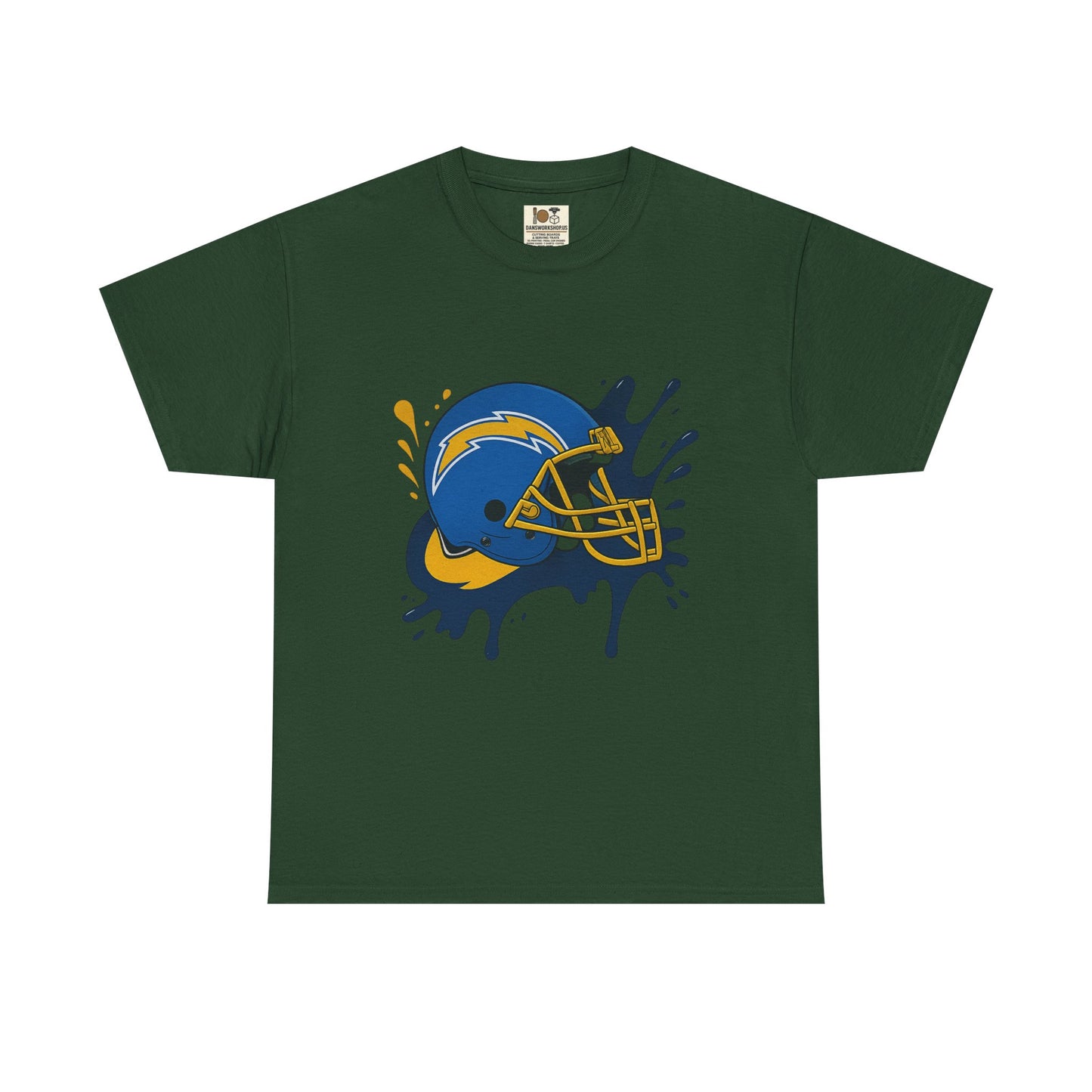 Football Passion Unisex Heavy Cotton Tee | Sports Fan Apparel, Game Day Shirt, Gift for Him/Her, Birthday Present, Team Spirit Wear