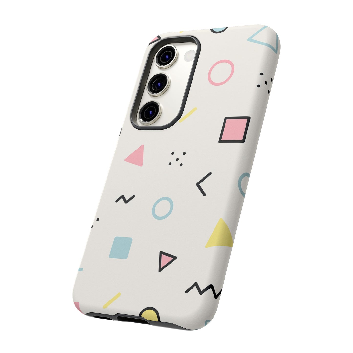 Geometric Phone Case - Stylish Tough Cases for Trendsetters, Unique Phone Covers, Modern Accessories, Gift Ideas for Her
