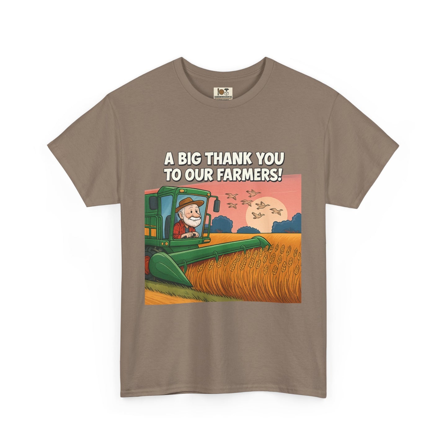 Grateful Farmers Tee – Appreciation for Agriculture, Farm Appreciation Day, Gift for Farmers, Unisex Cotton Shirt, Casual Wear