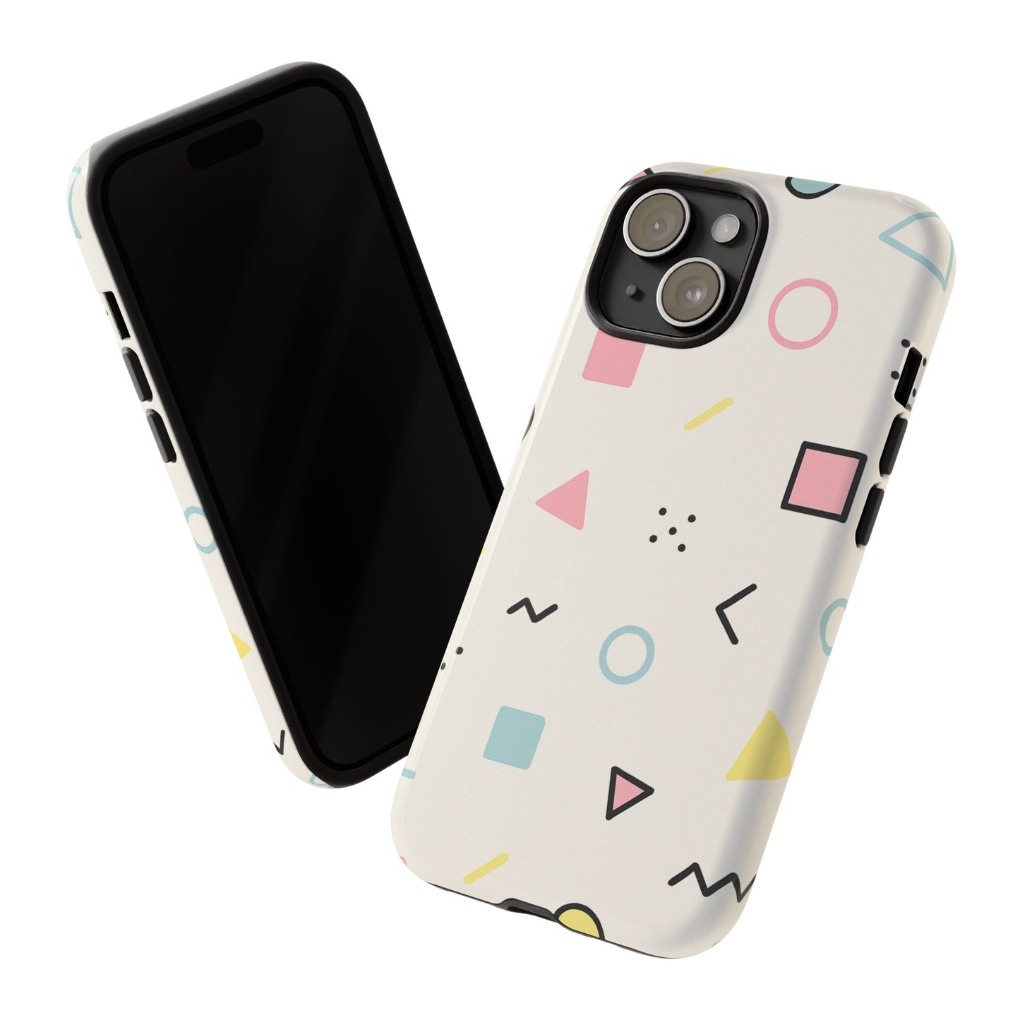 Geometric Phone Case - Stylish Tough Cases for Trendsetters, Unique Phone Covers, Modern Accessories, Gift Ideas for Her