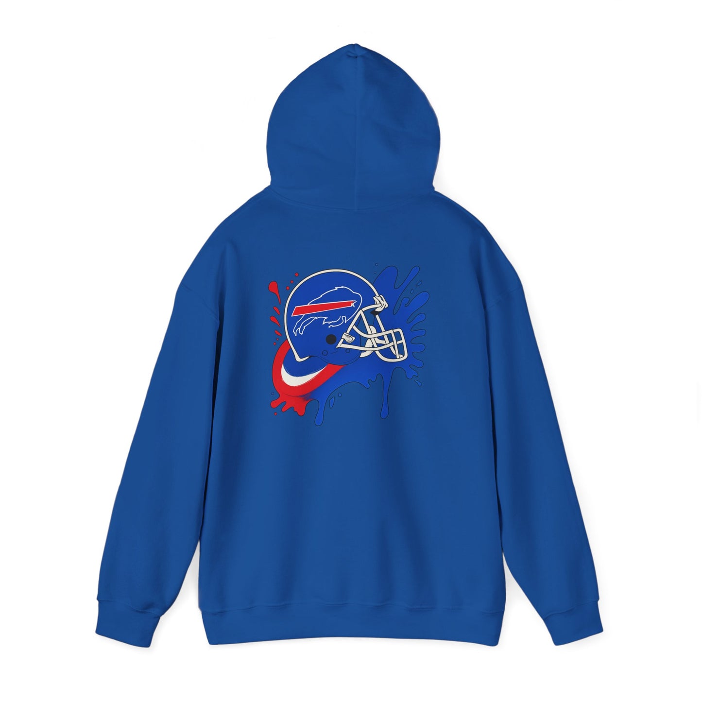 Buffalo Bills Hooded Sweatshirt, Unisex Sport Hoodie, Super Bowl Gift, Game Day Apparel, Football Fan Gear, Cozy Layering Piece