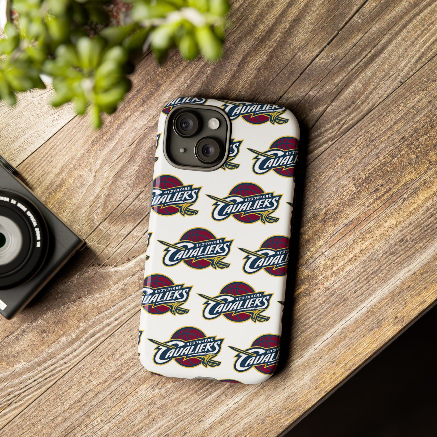 Cleveland Cavaliers Phone Case, Tough Phone Cover, NBA Team Accessory, Sports Fan Gift, Unique Cellphone Protector