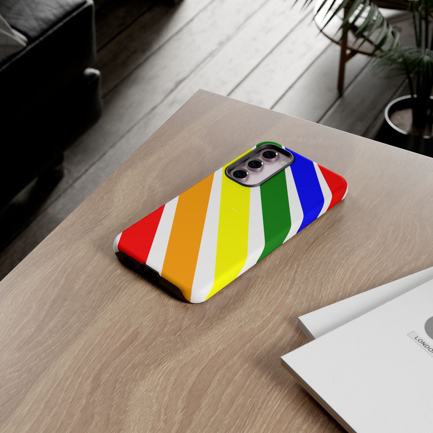 Vibrant Phone Case: Tough Cases, Colorful Phone Cover, Stylish Cell Phone Case, Unique Gift for Her/Him, Trendy Accessory, Summer Vibes