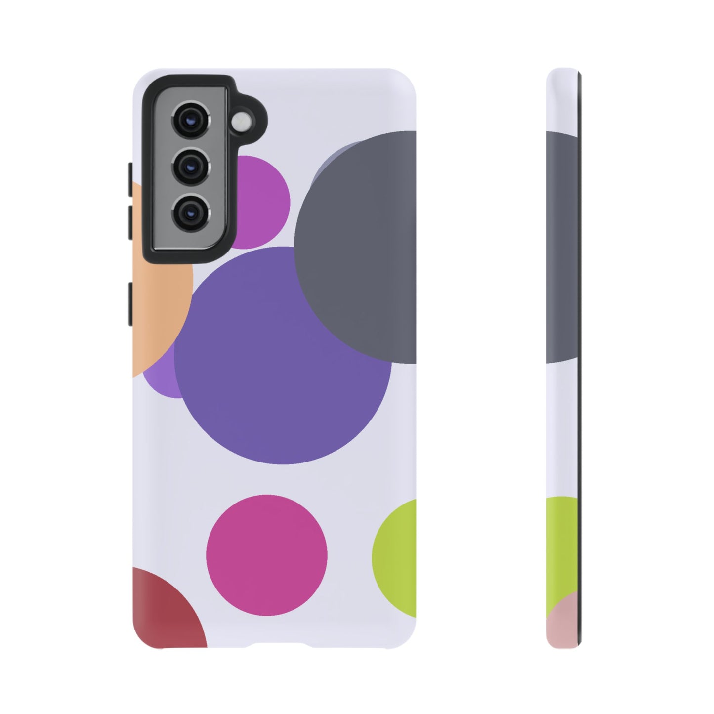 Colorful Geometric Phone Case, Bold Protective Cover for iPhone, Unique Gift for Trendy Teens, Fun Customizable Cases, Modern Design
