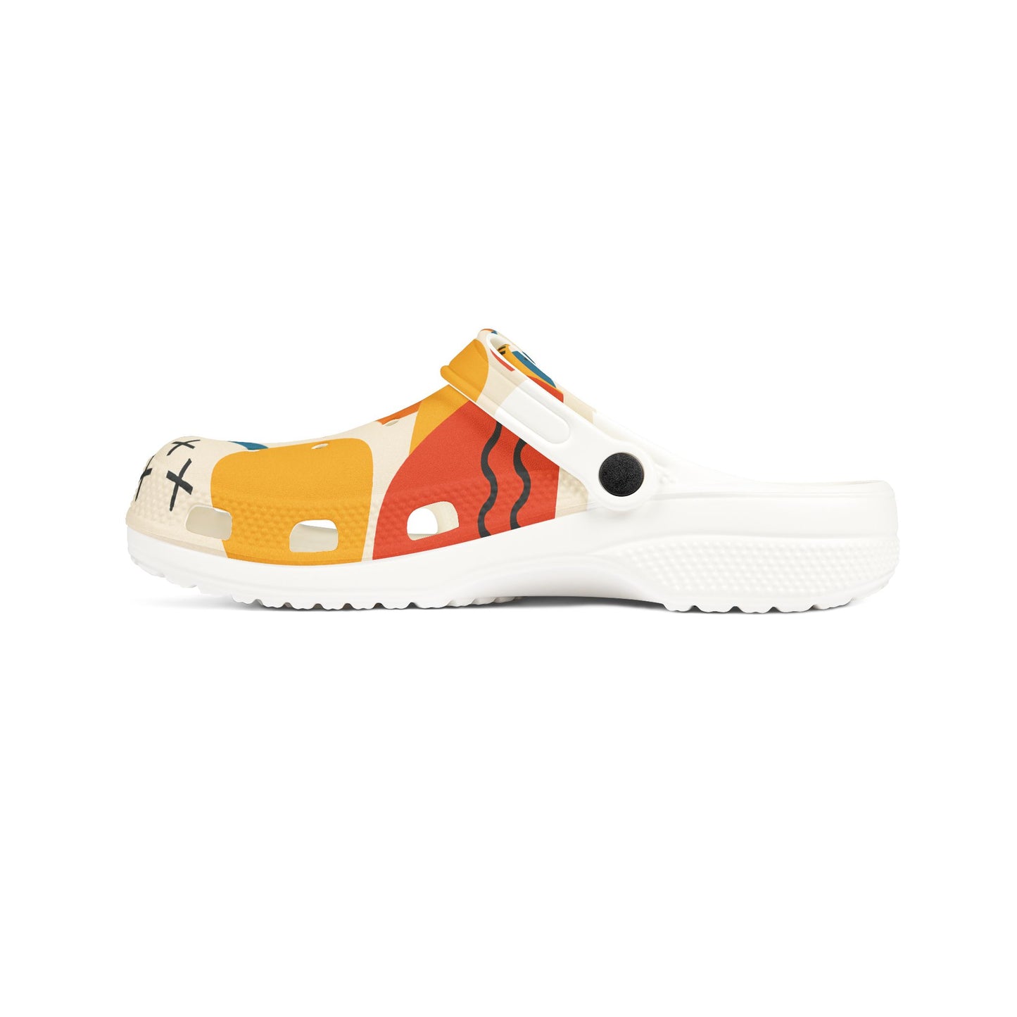 Colorful Patterned EVA Foam Clogs, Stylish Slip-On Shoes, Casual Footwear, Summer Accessories, Unique Gift Idea
