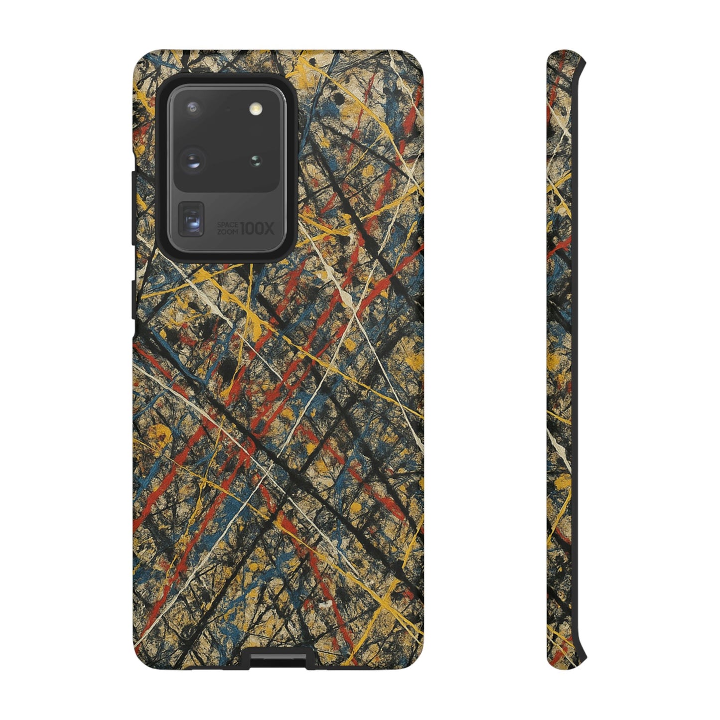 Tough Cases Phone Case - Bold Abstract Design, Stylish Mobile Cover, Unique Gift for Him/Her, Durable Accessory, Trendy Protection