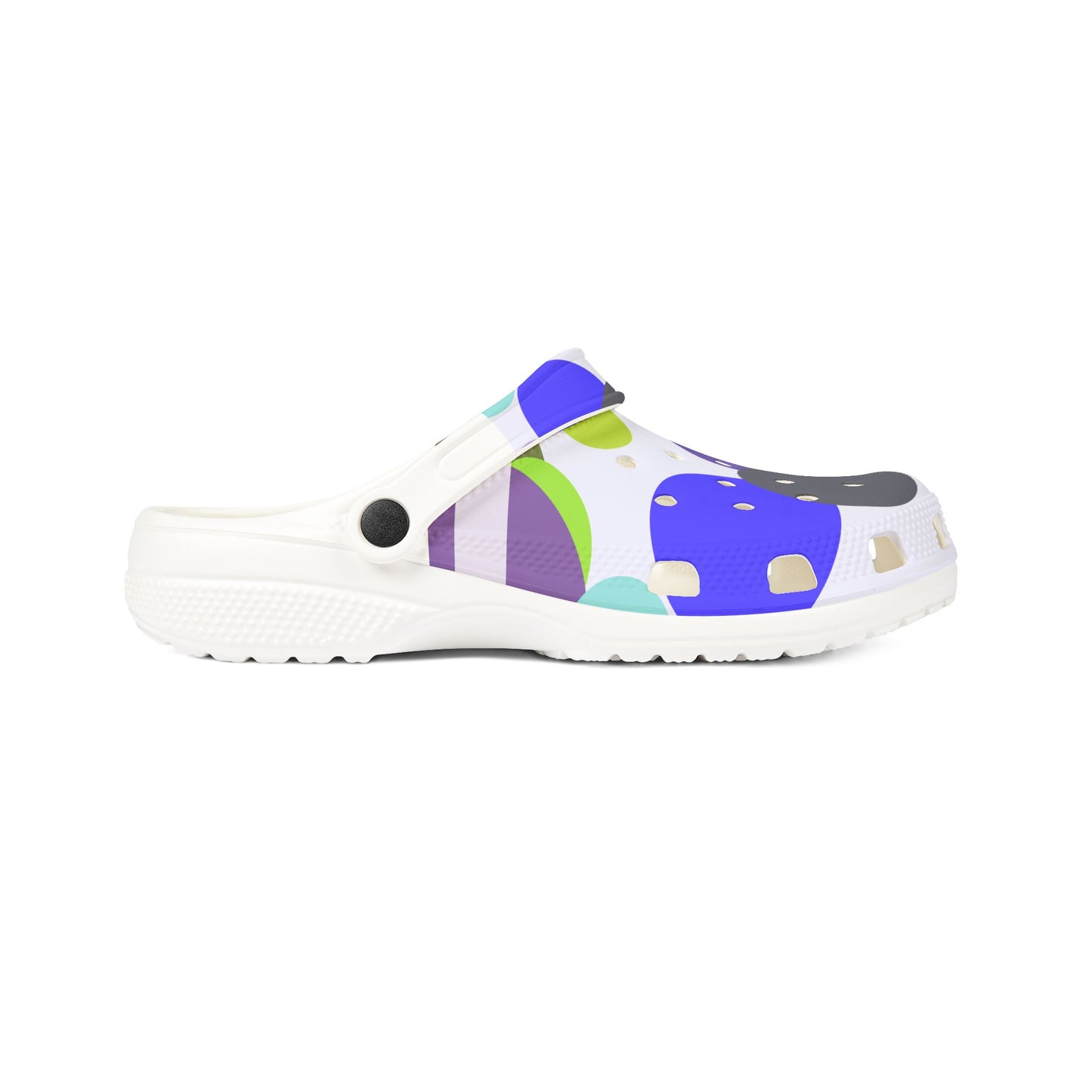 Colorful Foam Clogs, Fun Slip-On Shoes for Summer, Casual Footwear for Pool, Beach and Home