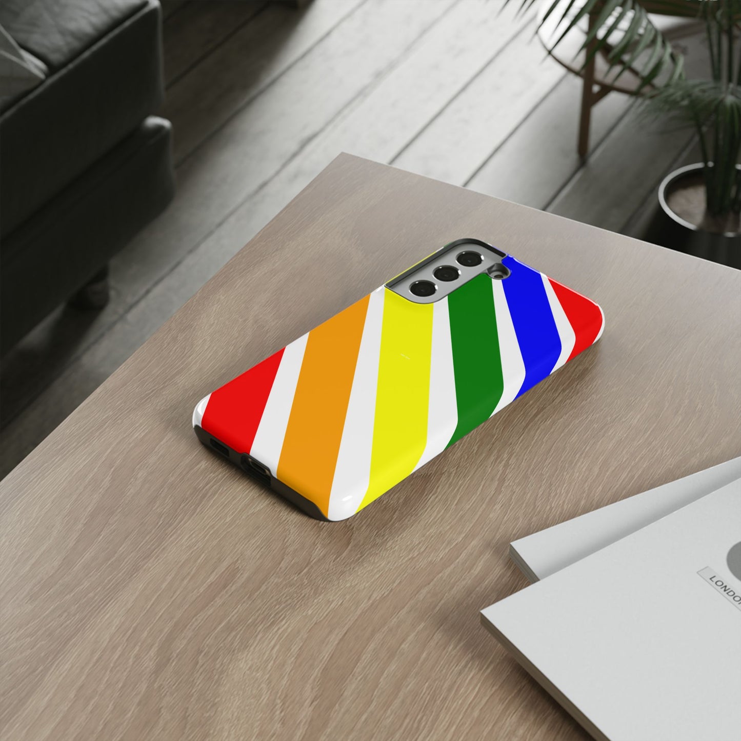Vibrant Phone Case: Tough Cases, Colorful Phone Cover, Stylish Cell Phone Case, Unique Gift for Her/Him, Trendy Accessory, Summer Vibes
