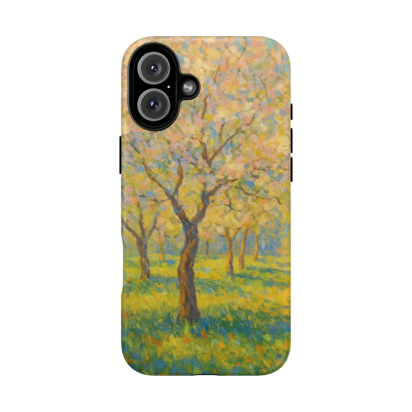 Artistic Phone Case, Tough Phone Case, Flower Tree Case, Spring Decor, Unique Phone Cover, Nature Lover Gift