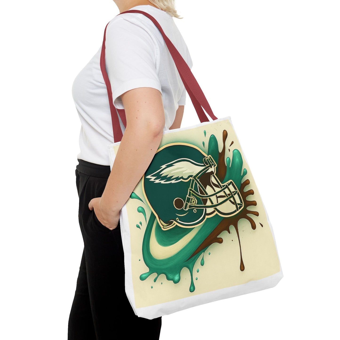 Sports-Themed Tote Bag for Fans | Unique Gift for Game Day, Eco-Friendly Shopping, Beach, Travel, and Everyday Use