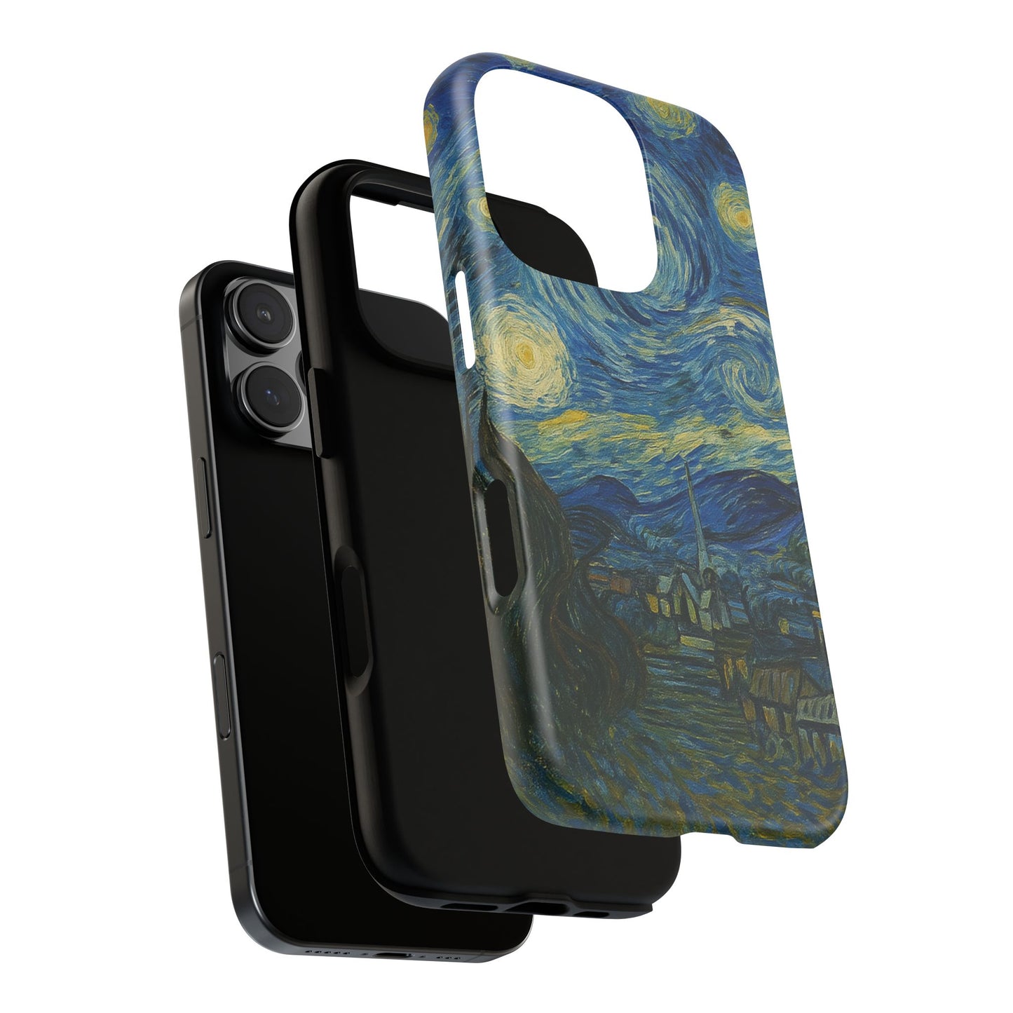Starry Night Phone Case, Artistic Cell Phone Cover, Gift for Art Lovers, Unique Phone Accessory, Birthday Gift for Him/Her, Tough Cases