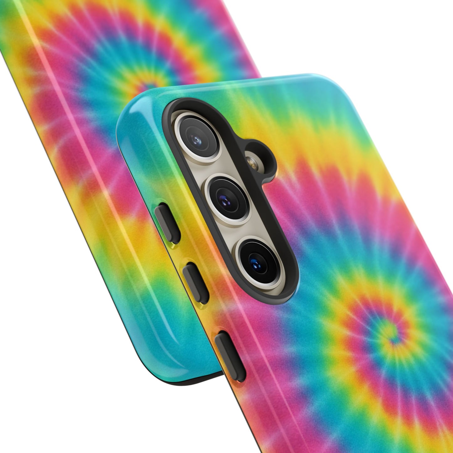 Colorful Tie-Dye Phone Case, Vibrant Phone Cover, Boho Style Accessory, Gift for Teens, Trendy Phone Accessories