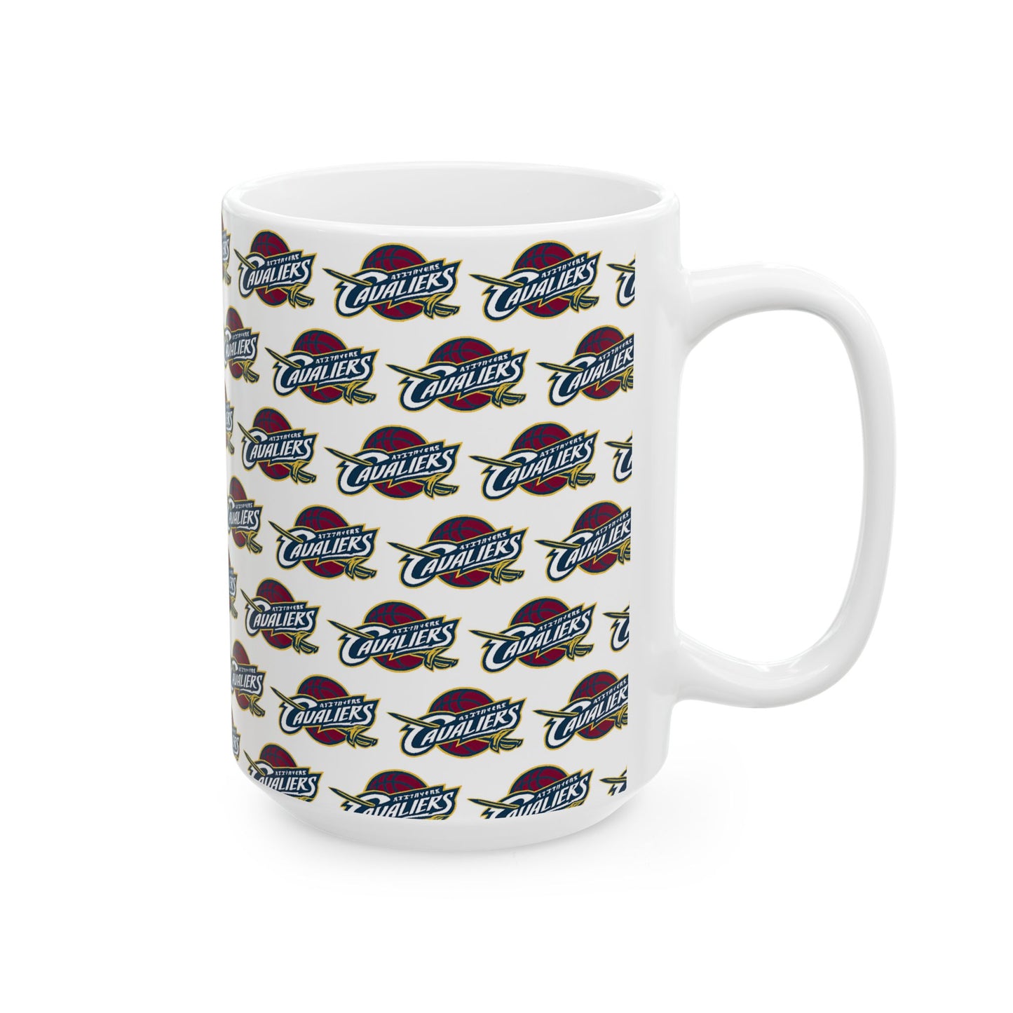 Cleveland Cavaliers Ceramic Mug - Perfect for Fans, Sports Lovers, Game Day, Collectibles, Great Gift Idea