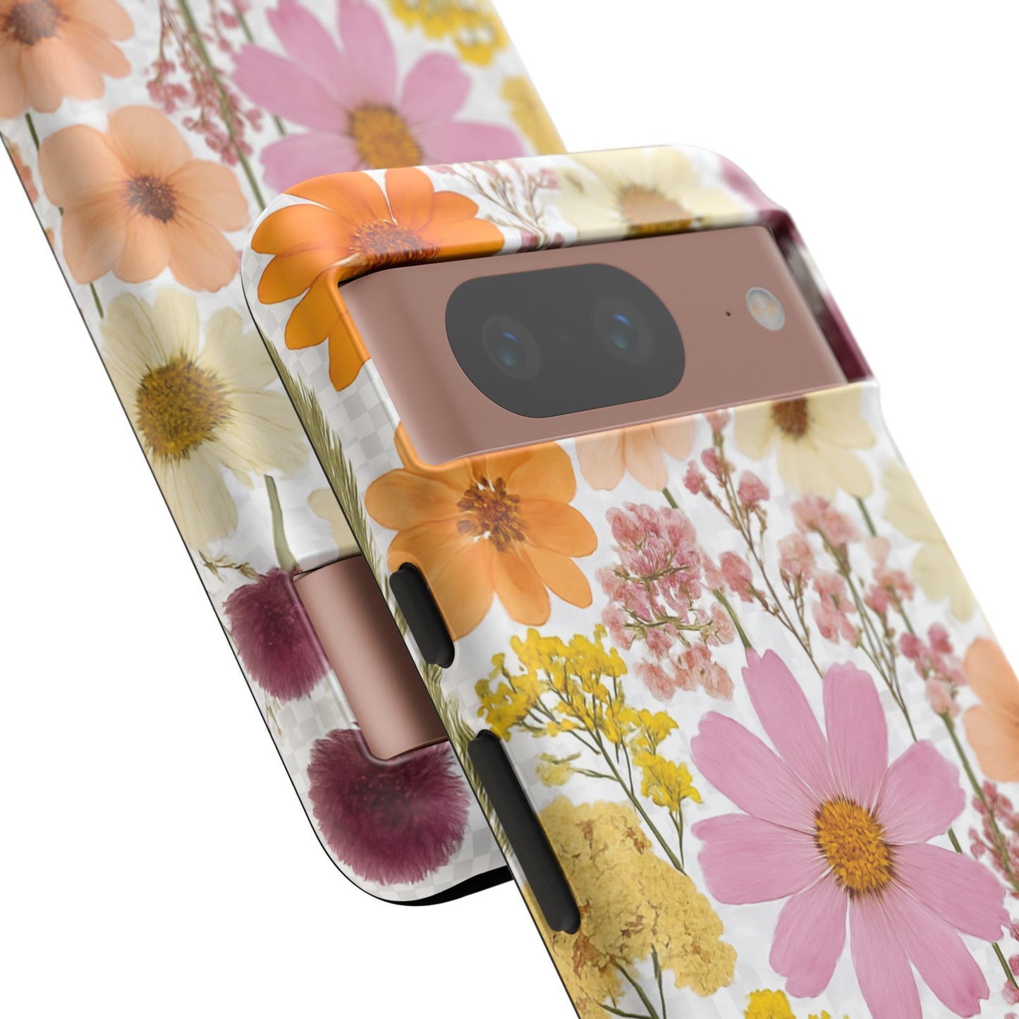 Floral Phone Case - Tough Cases, Stylish Protective Cover, Flower Design, Trendy Gift, Nature Lover Accessory, DRIED FLOWERS