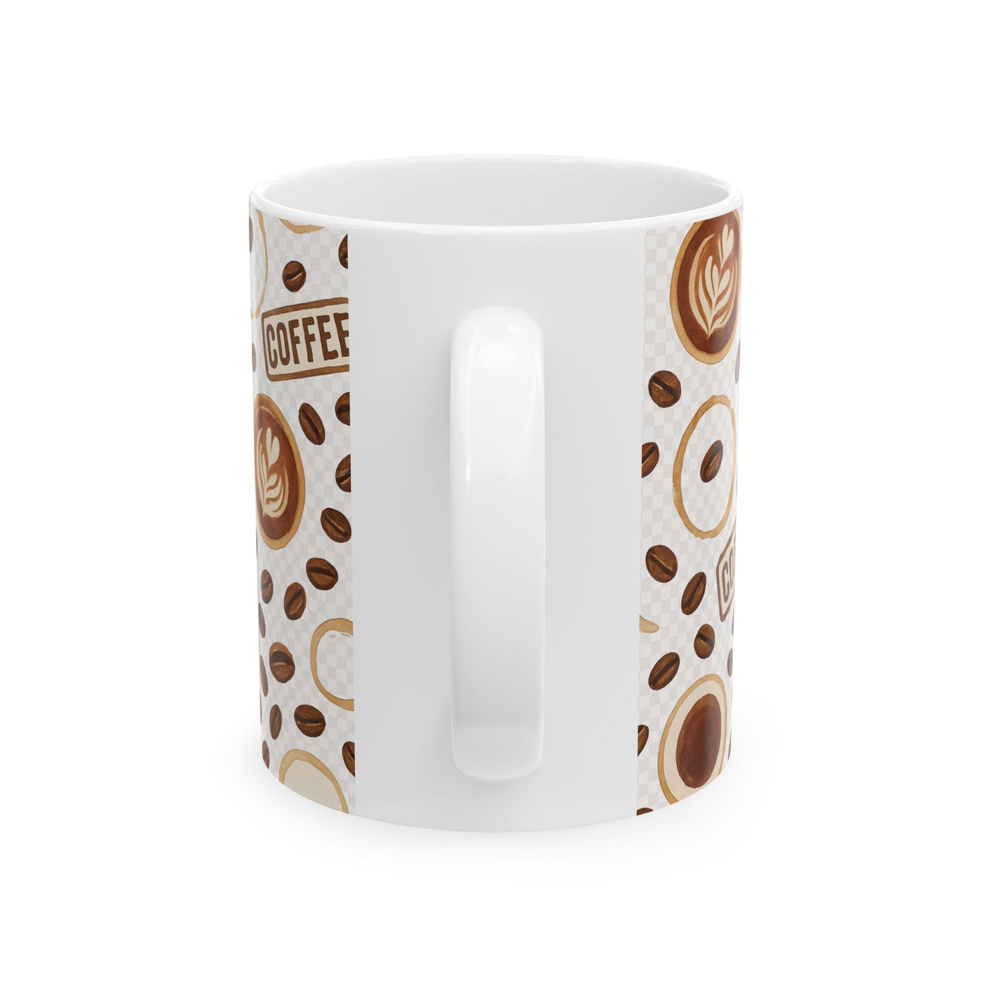 Coffee Lover's Ceramic Mug | 11oz & 15oz | Perfect Gift for Coffee Enthusiasts, Kitchen Decor, Office Use, Coffee Break, Housewarming