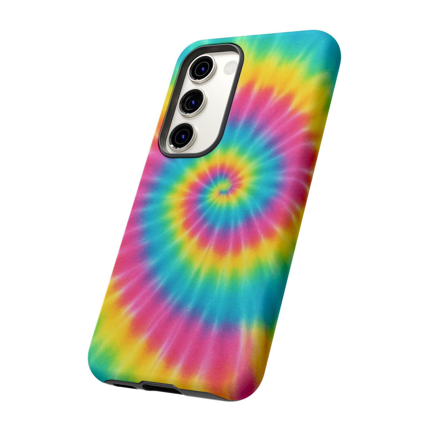 Colorful Tie-Dye Phone Case, Vibrant Phone Cover, Boho Style Accessory, Gift for Teens, Trendy Phone Accessories