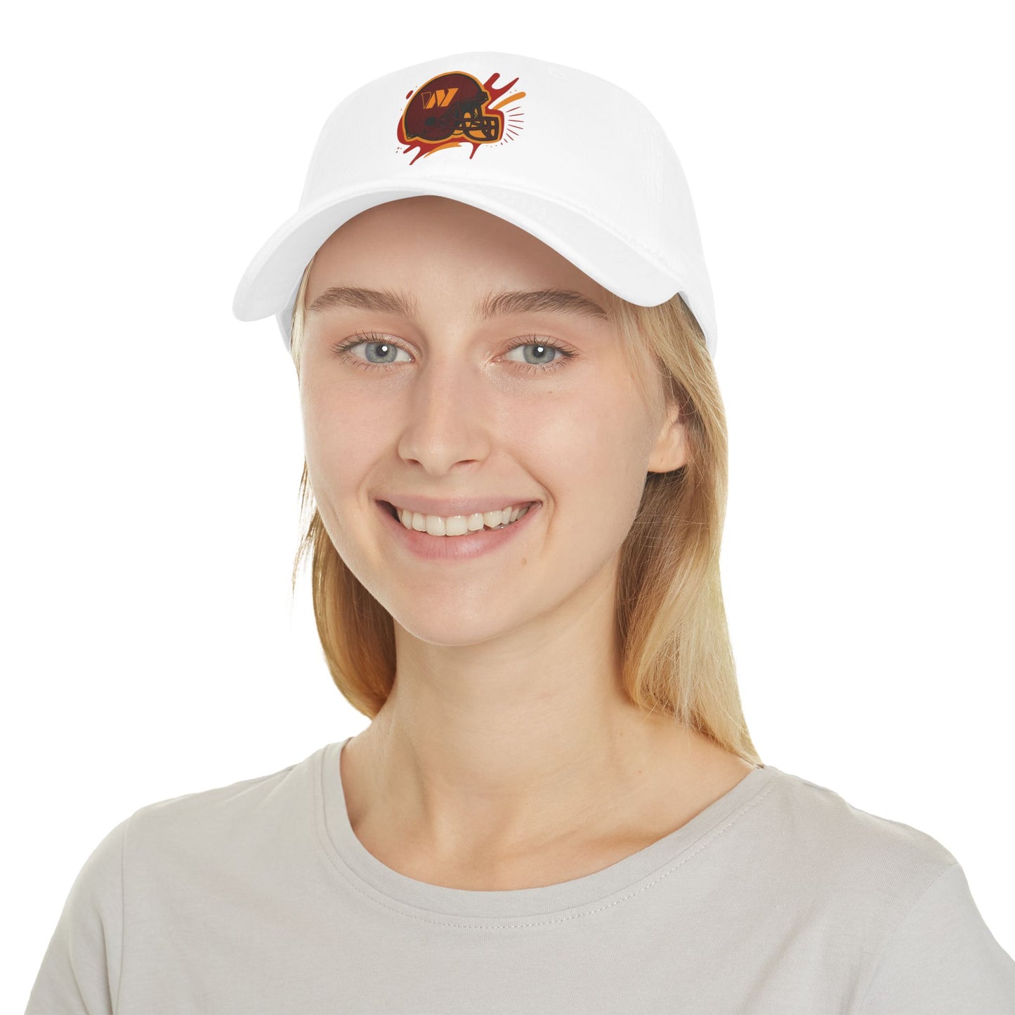Vibrant Football Cap, Sports Hat for Game Day, Casual Wear, Team Spirit Merchandise, Perfect Gift for Fans