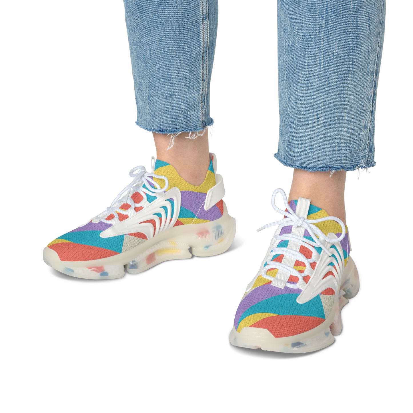 Colorful Women's Mesh Sneakers for Everyday Style & Comfort, Trendy Athletic Footwear, Casual Summer Shoes, Gift for Her