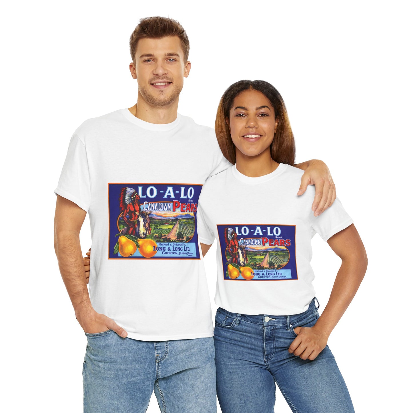 Vintage-Inspired Unisex Heavy Cotton Tee, Retro Graphic Shirt, Casual Wear, Gift for Fruit Lovers, Perfect for Summer Celebrations