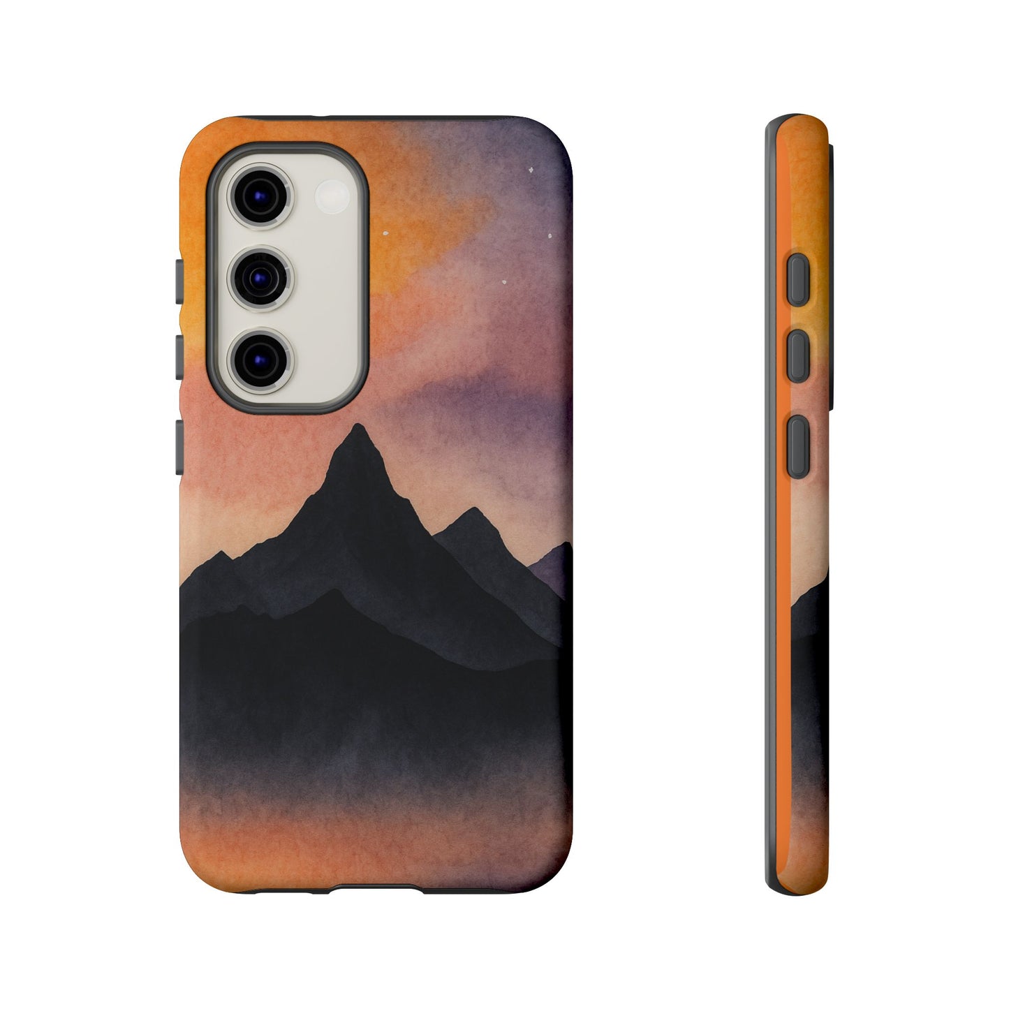 Mountain Sunset Phone Case, Nature Lover's Gift, Adventure Phone Cover, Unique Cellphone Accessories, Outdoor Enthusiast Decor