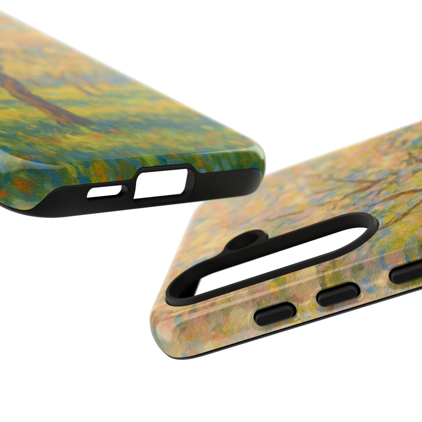 Artistic Phone Case, Tough Phone Case, Flower Tree Case, Spring Decor, Unique Phone Cover, Nature Lover Gift